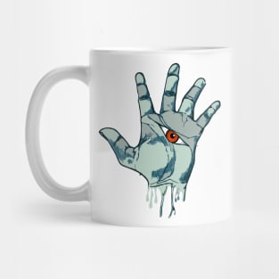 Eye on my palm Mug